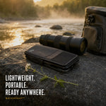 QuickSeat™ – Le siège de terrain en 3 secondes conçu pour les photographes animaliers et de nature.