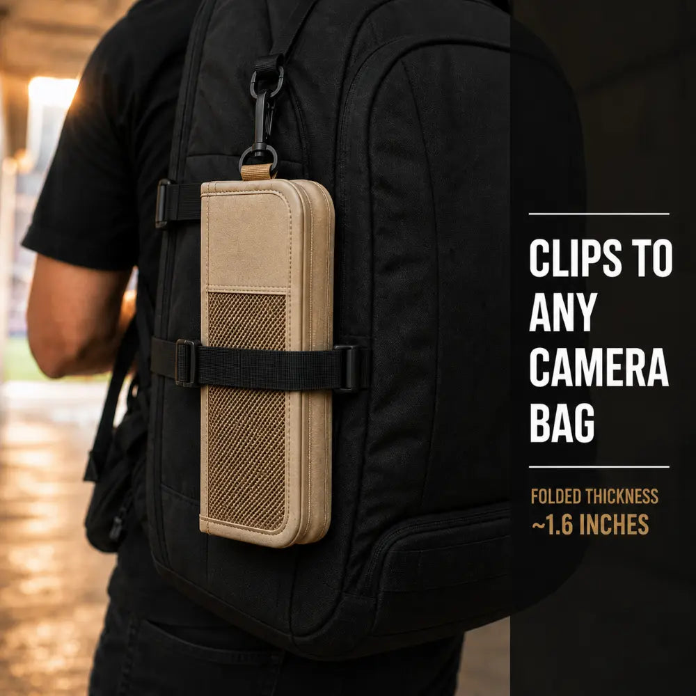 QuickSeat™ – The 3-Second Field Seat Built For Wildlife And Nature Photographers
