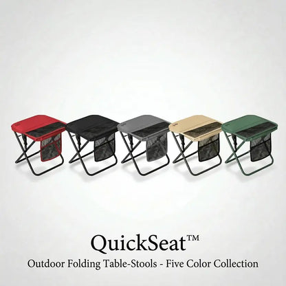 QuickSeat™ – Foldable Stool for Any Adventure: Sit Anywhere, Anytime