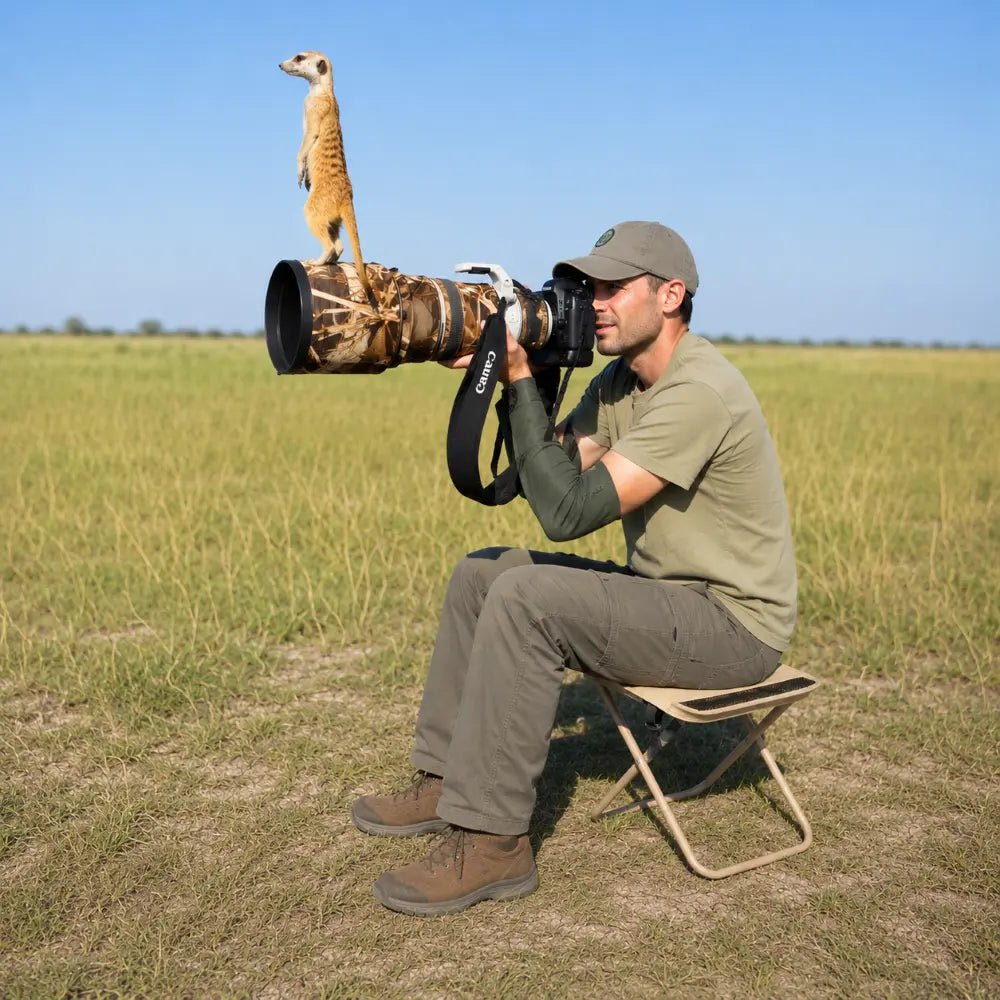 QuickSeat™ – The 3-Second Field Seat Built For Wildlife And Nature Photographers